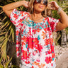 Only True Love Floral Top Curves Image - 1