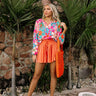 So Easy To Love Floral Top in Pink Image - 1
