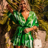 Heading To Paradise Wrap Romper Image - 1
