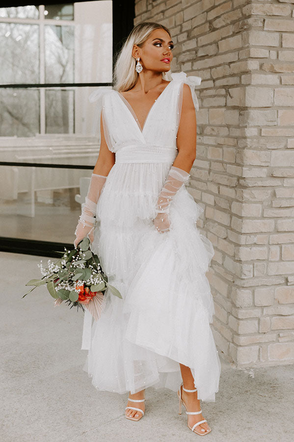 Opulent Moment Embellished Maxi Dress Image - 2