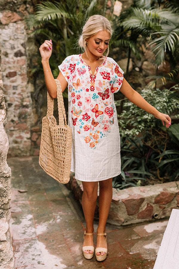 Craving Sunshine Embroidered Dress Image - 3
