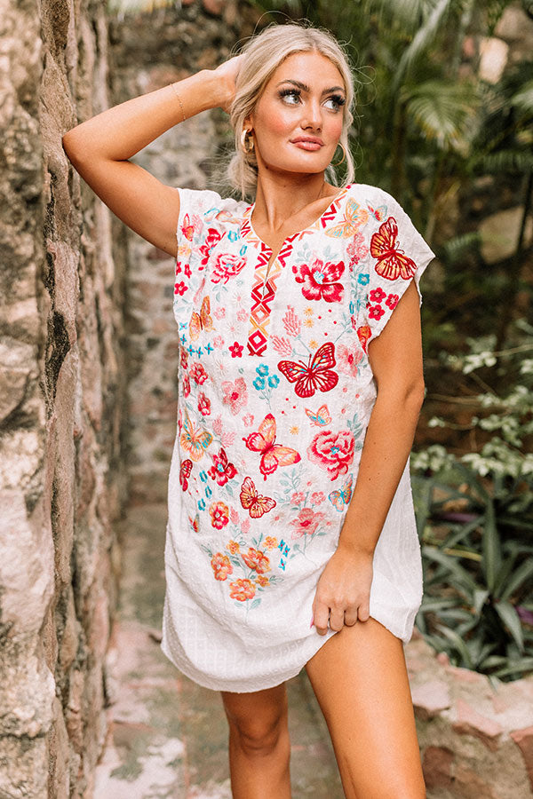 Craving Sunshine Embroidered Dress Image - 2