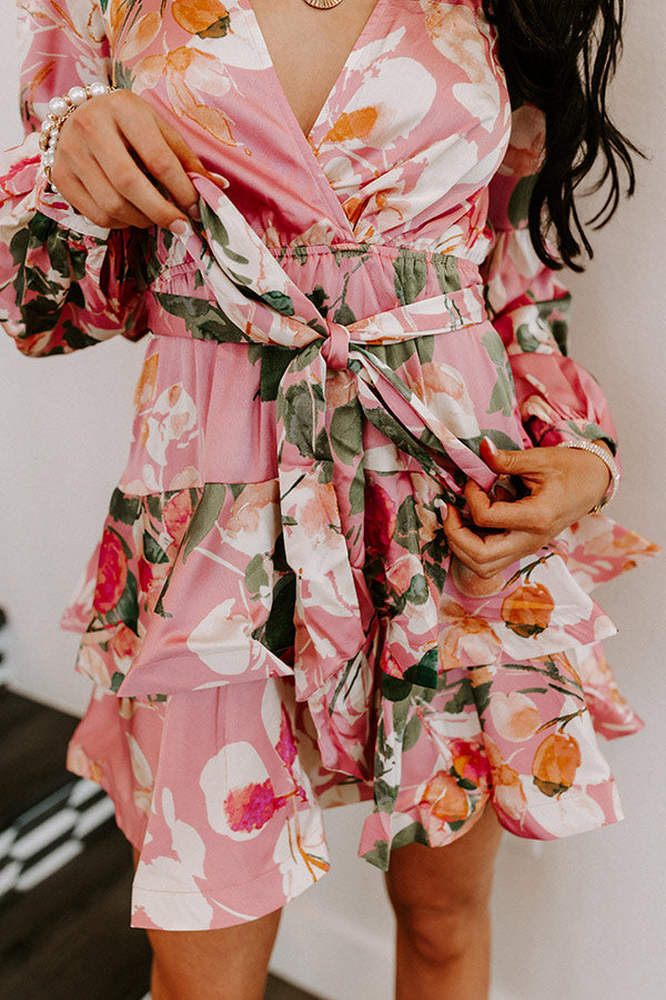 Sweet Romance Floral Ruffle Dress Image - 3