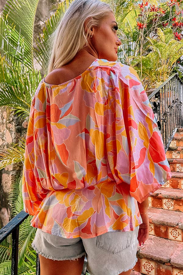 Saw An Angel Satin Top Image - 4