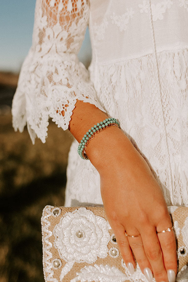 Try To Resist Bracelet In Jade