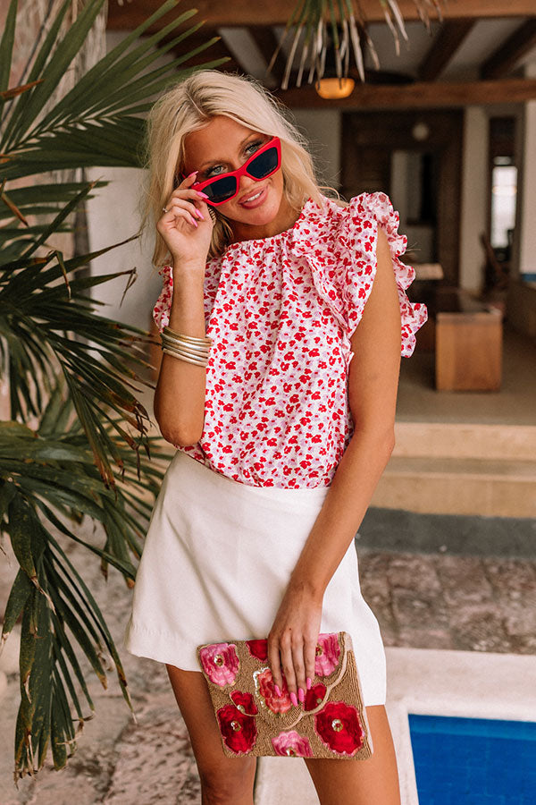 Poppy Garden Shift Top Image - 1
