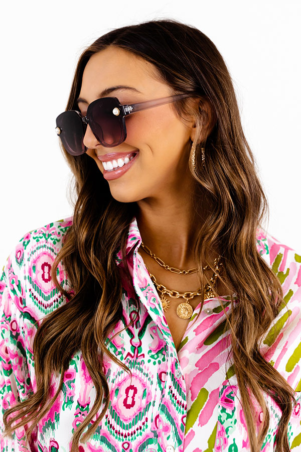 Unwinding In Paradise Sunnies In Purple Image - 3