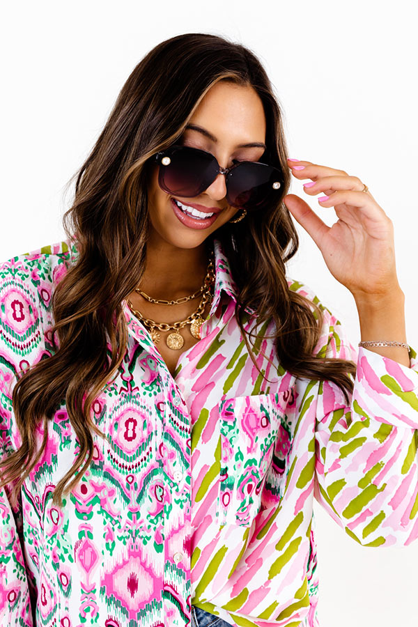 Unwinding In Paradise Sunnies In Purple Image - 2