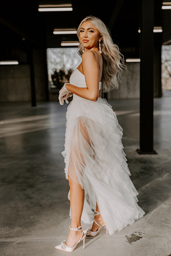 Like A Fairytale Tulle Maxi Image - 4