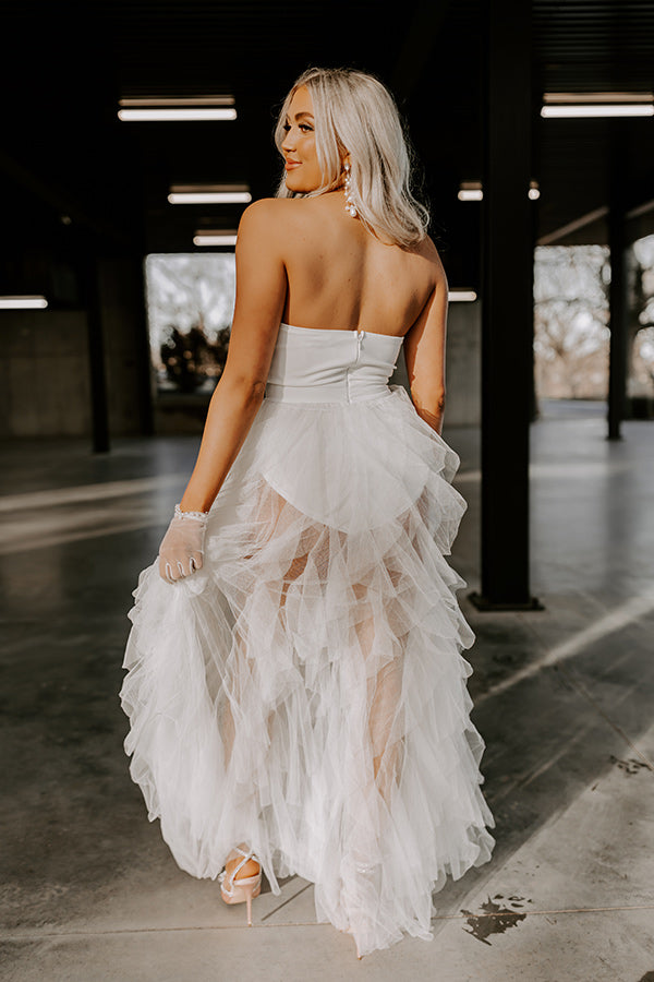 Like A Fairytale Tulle Maxi Image - 5