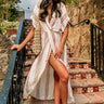 Sandy Days Embroidered Maxi Image - 1