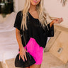 Rise And Grind Knit Top In Black Image - 1