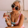 Sun Soaked Paradise Sunnies In Ivory Image - 1