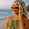 Sun Soaked Paradise Sunnies In Sage Image - 1