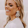 Southern Bride Beaded Earrings In Ivory Image - 1