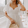 Creating Memories Mini Dress in White Image - 1