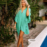 Happy Rush Shift Tunic In Kelly Green Image - 1