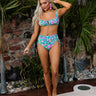 Florida Keys Cutie High Waist Bikini Bottom Image - 1