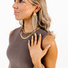 Confident Energy Earrings In Stone Image - 1