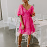 Creating Memories Mini Dress in Hot Pink Image - 1