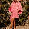 Happy Rush Shift Tunic In Hot Pink Image - 1