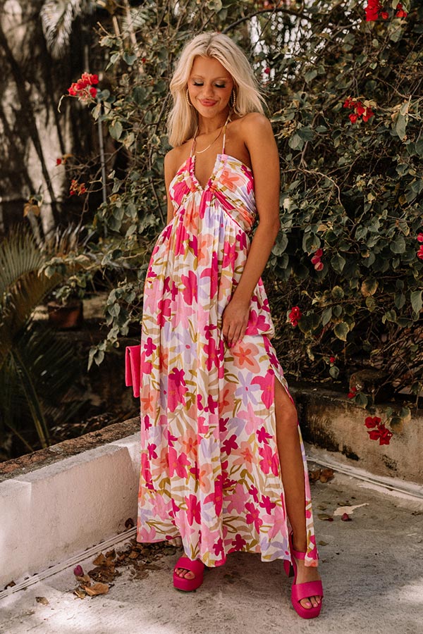 Cozumel Adventure Floral Maxi Image - 2