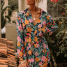 Coastal Ambiance Floral Romper Image - 1