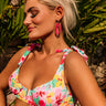 On Sunshine Time Earrings In Hot Pink Image - 1