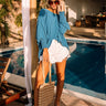 Appreciate You Shift Top in Ocean Blue Image - 1
