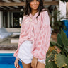 Champagne Season Pleated Top Blush Image - 1