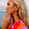 Sorbet Summer Hoop Earrings Image - 1