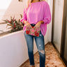 Appreciate You Shift Top in Bubblegum Pink Image - 1