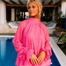 Simply Polished Shift Top in Pink Image - 1