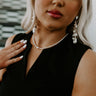 Private Beach Bound Semi Precious Choker In Ivory Image - 1