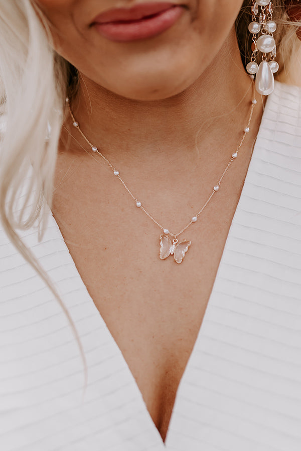 Butterfly Kisses Necklace Image - 2