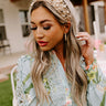 Saw an Angel Embellished Headband In Iced Latte Image - 1