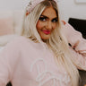 Saw An Angel Embellished Headband In Blush Image - 1