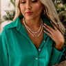 Everyday Dreams Beaded Necklace In Ivory Image - 1