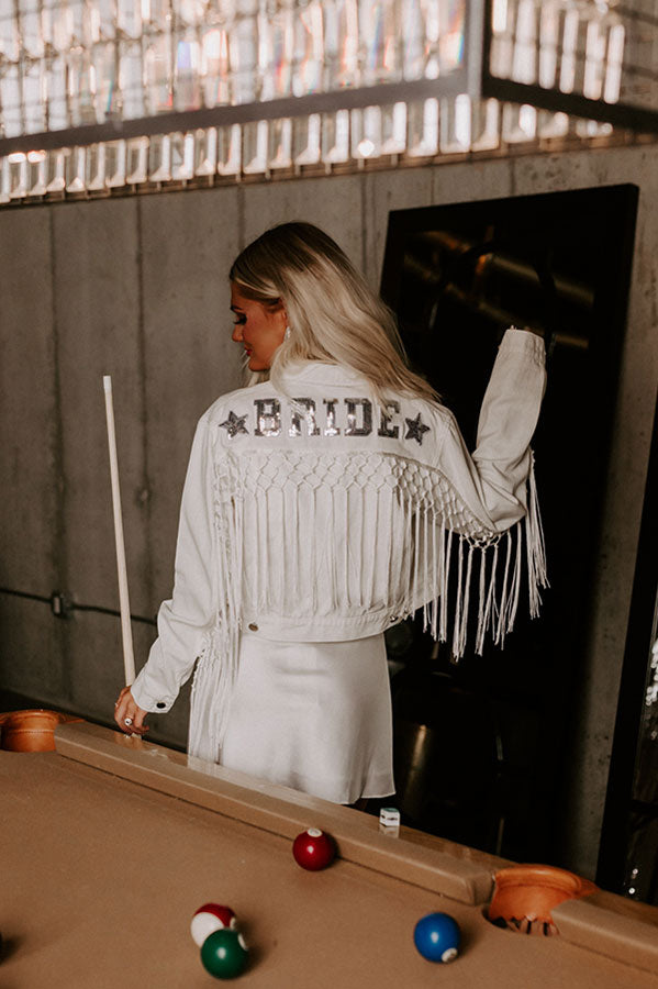 Bride Tassel Denim Jacket