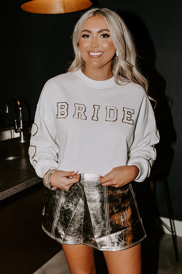 Bride Sweatshirt Image - 2