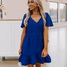 Seriously Sweet Babydoll Dress In Royal Blue Image - 1