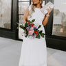 Care So Deeply Embroidered Midi Curves Image - 1