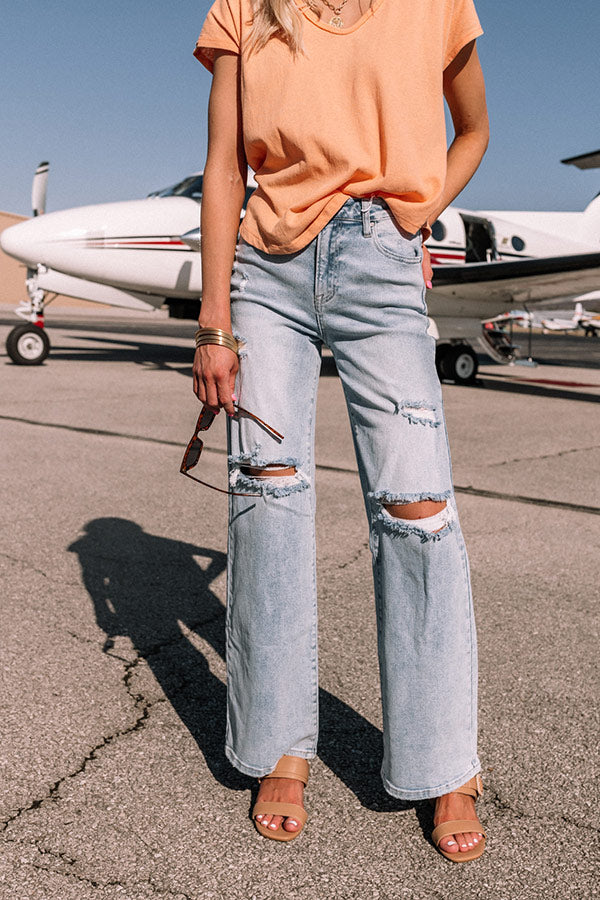 Risen The Jolene High Waist Distressed Jean Image - 2