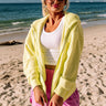 Along The Path Sweater In Lime Punch Image - 1