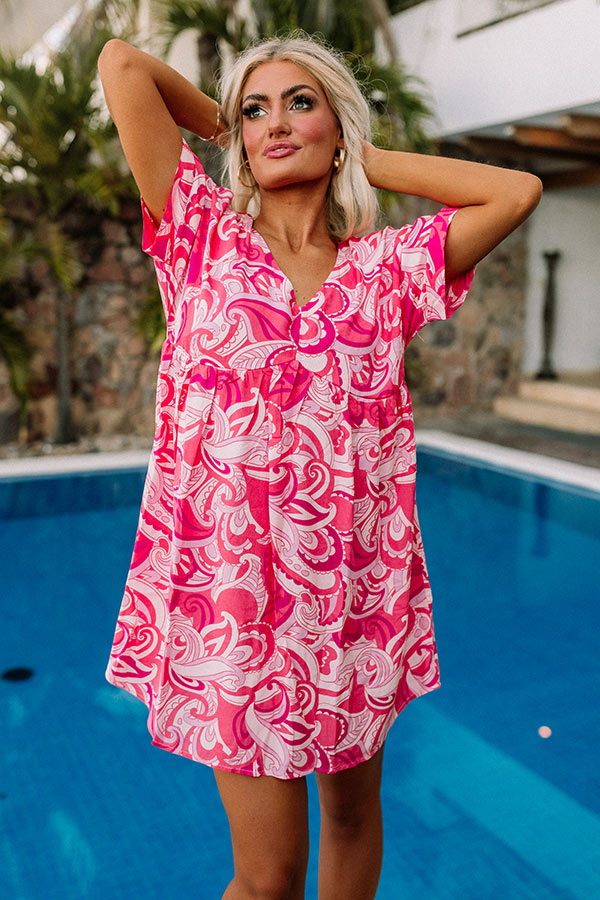 Try To Resist Babydoll Dress In Calypso Image - 2