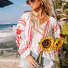 Sunny Garden Embroidered Top Curves Image - 1