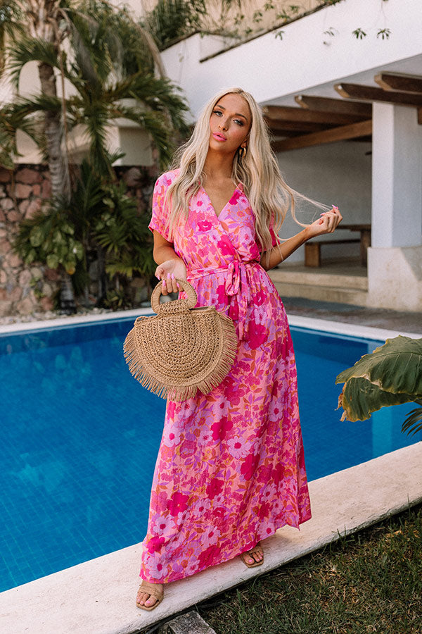 Just Met You Floral Maxi in Pink Image - 2