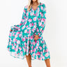 Time To Twirl Floral Midi Image - 1
