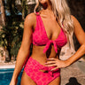 Coastal Ambiance Front Tie Bikini Top Image - 1