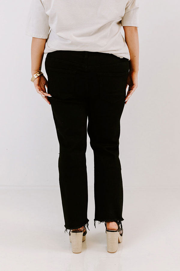 The Meena High Waist Distressed Jean Curves Image - 3